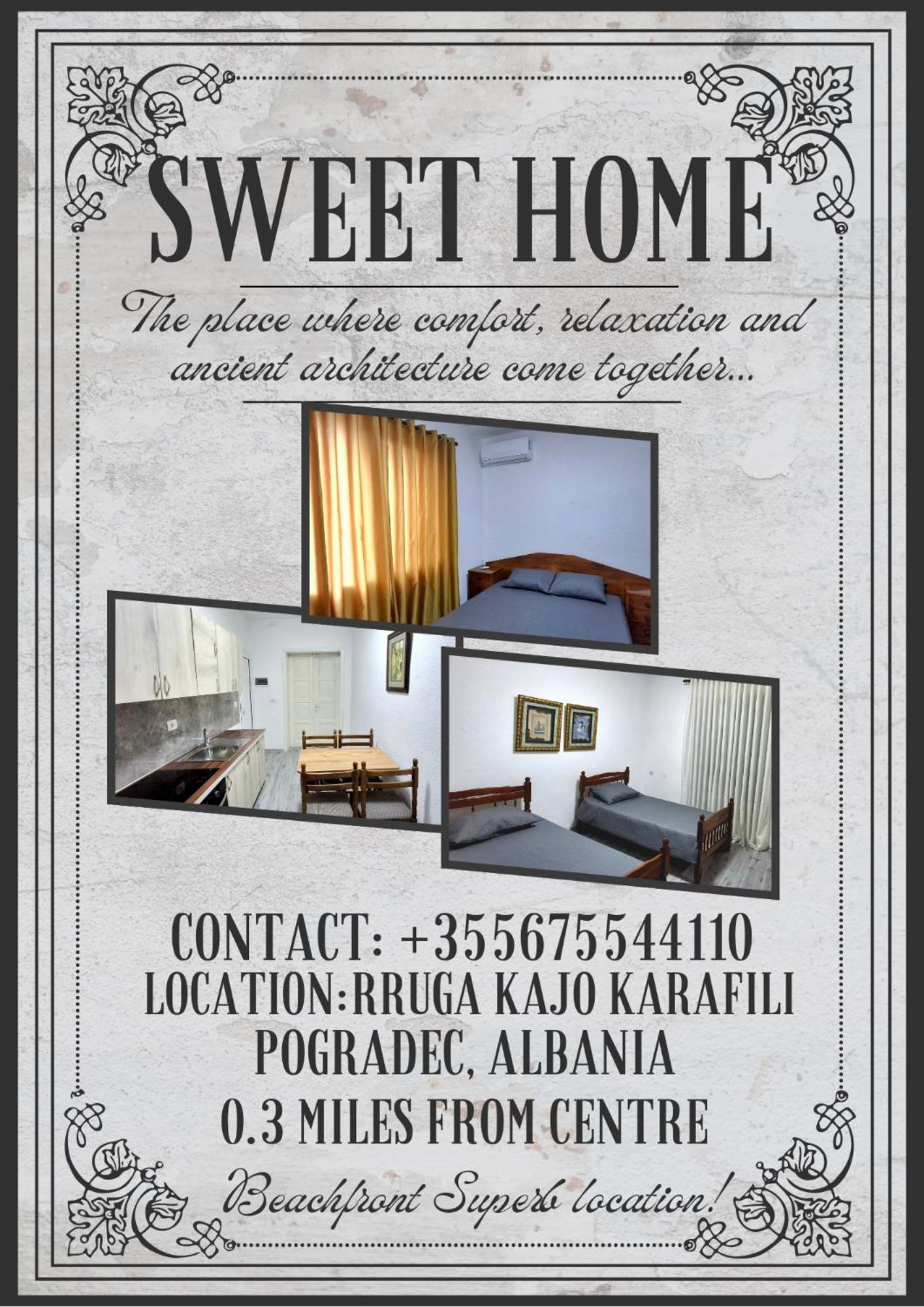 Sweet Home Pogradec Exterior foto
