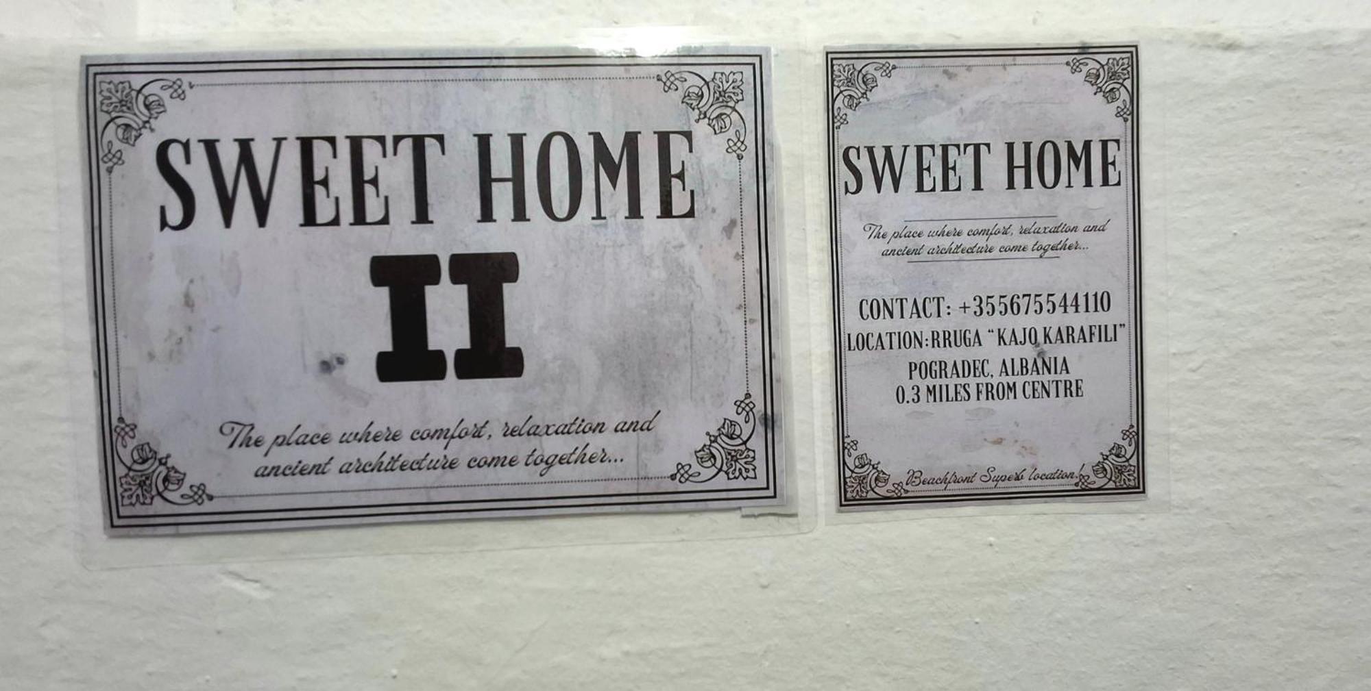 Sweet Home Pogradec Exterior foto